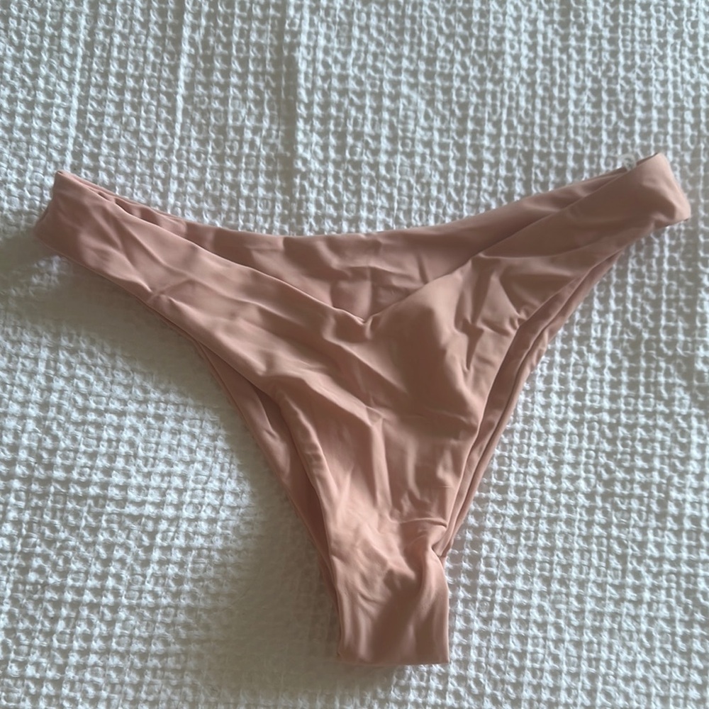 Zaful Light Pink Bikini Bottom